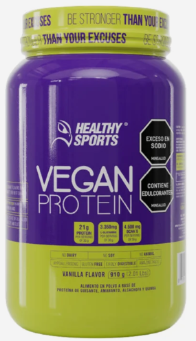 VEGAN PROTEIN 910G 30 SERVINGS VANILLA FLAVOR