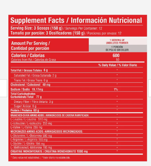 BARBARUS 1820 GR 12 Servicios